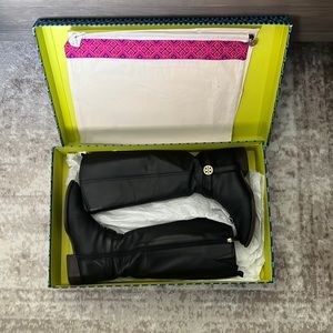 Tory Burch Bristol Riding Boots - Size 8.5